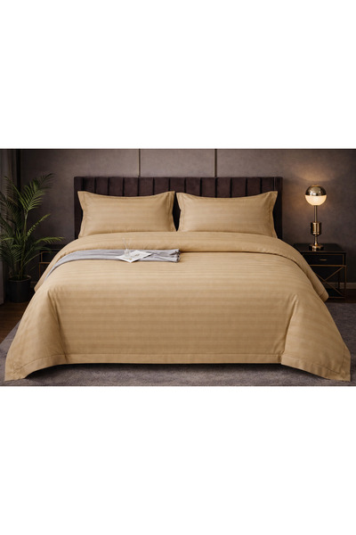 Casa Pucioasa Damask Bed Linen 4 Pieces 160x200/180x200, Elastic,