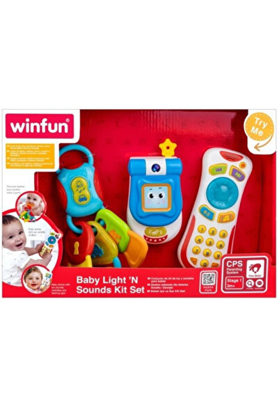 WINFUN Σετ Κιτ Φωτισμού και Ήχων για Μωρά (3199-NL)