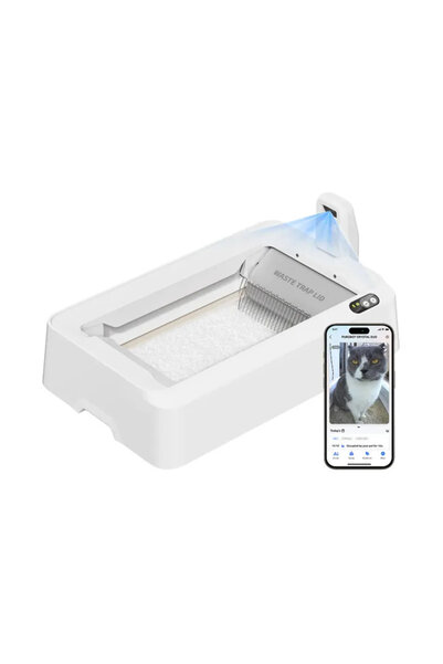 Petkit T7 Purobot Crystal Duo Self Cleaning Litter Box with Camera