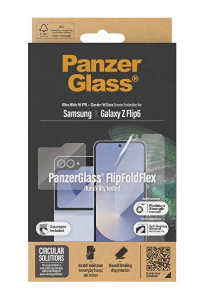 Panzer Glass Προστατευτικό οθόνης PanzerGlass για Samsung Galaxy Z Flip6, γυα...
