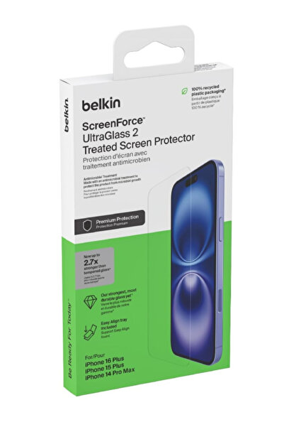 Belkin Προστασία οθόνης Ultraglass 2AM για iPhone 15 Plus/14 Pro Max