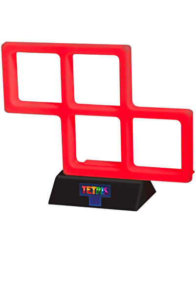 TETRİ Tetris Roșu Neon Luminos Roșu 21cm x 14cm