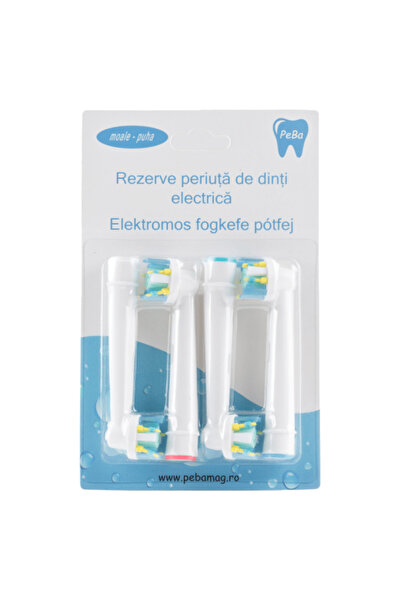 Pebadent Rezerve periuta de dinti electrica Floss Action, compatibil cu Oral-...