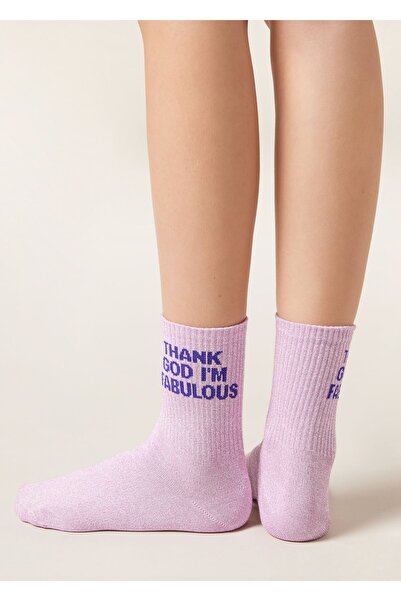 Calzedonia Glittery Text Socks