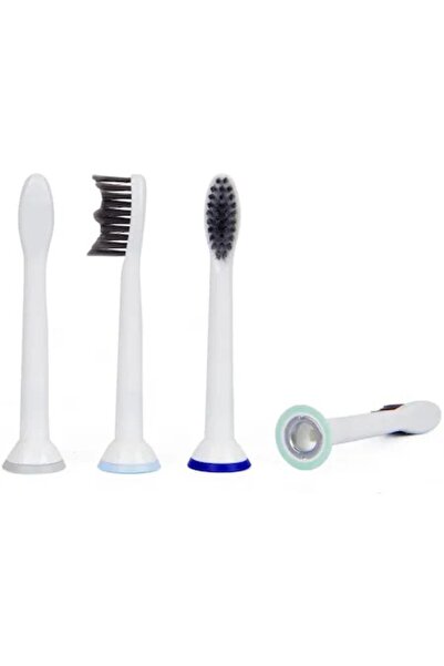 Pebadent Rezerve pentru Philips Sonicare, ProResults HX6014 carbune , 4 buc
