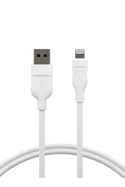 dbramante1928 Cablu de reîncărcare USB-A la MFI Lightning, TPE, 1.2m Alb