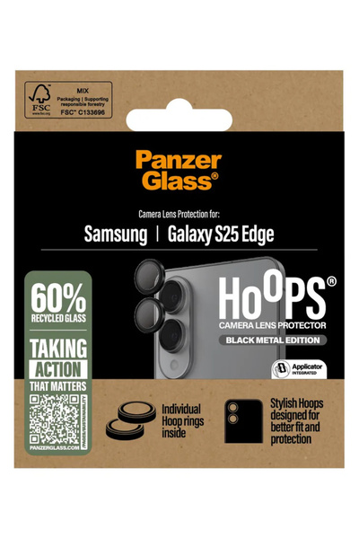 Panzer Glass Protecție obiectiv cameră PanzerGlass Hoops neagră pentru Samsun...