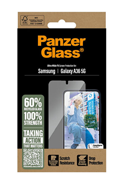 Panzer Glass PanzerGlass SAFE Folie de protecție ecran Galaxy A36 5G UWF cu s...