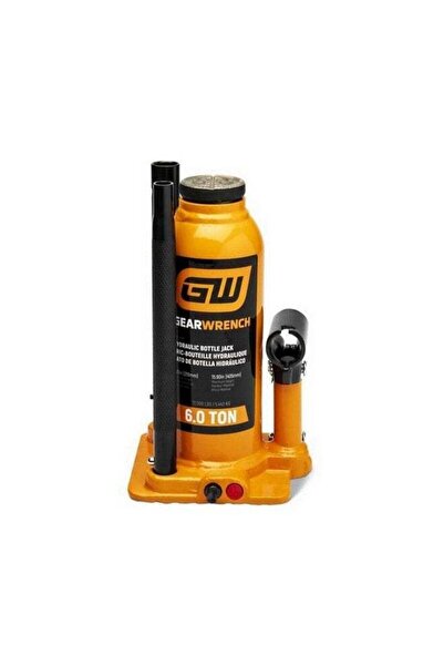 GearWrench رافعة هيدروليكية سعة 6 أطنان، لون برتقالي منصهر وأسود