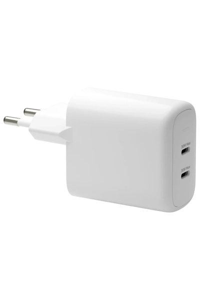 dbramante1928 Încărcător de perete Re-charge Pro UE 2x USB-C 30W - Alb