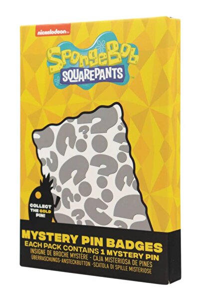 Nickelodeonn Спондж Боб Квадратни Гащи Мистериозни Пинове CDU/Случайни