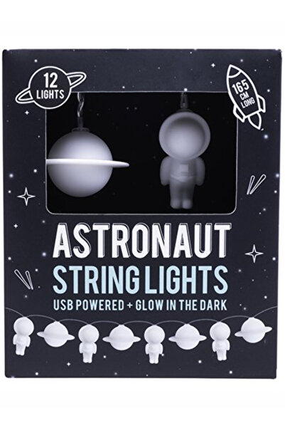 FIZZ CREATIONS Astronaut String Lights Glow in The Dark