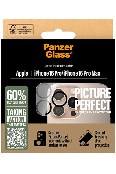 Panzer Glass Protecție de lentilă PanzerGlass pentru iPhone 16 Pro/iPhone 16 ...
