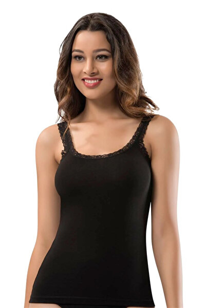 Erdem 6 Pieces, Lace Straps, Cotton, Women's Undershirts, Lycra Single Jersey