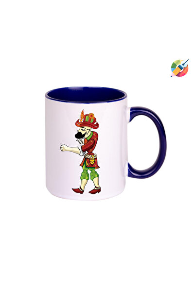 CERCİBAZAAR Hacivat & Karagöz Premium Porcelain Mug