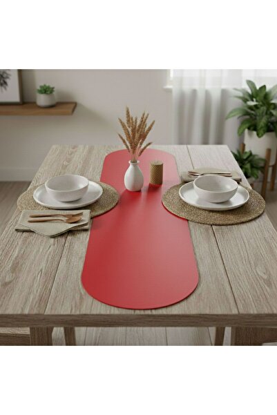 Grand Fine Art 4+1 Piece Leather American Tablecloth+Runner Set (4 American T...