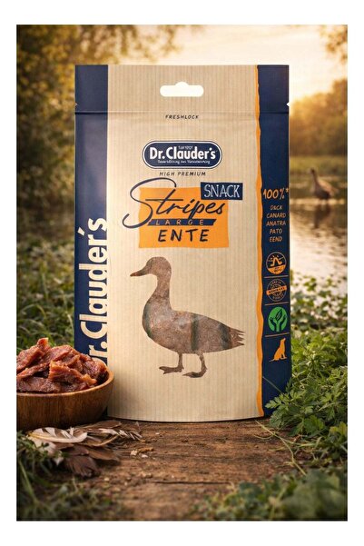 Dr. Clauder'S Large Duck Strips for Dogs – 100% Duck – High Quality Natural S...