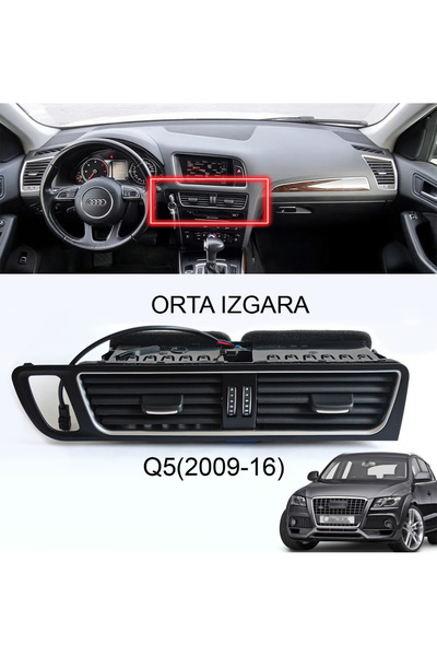 GCP German Car Parts Audi Q5 Central Ventilation Grille Vent Heater Air Condi...