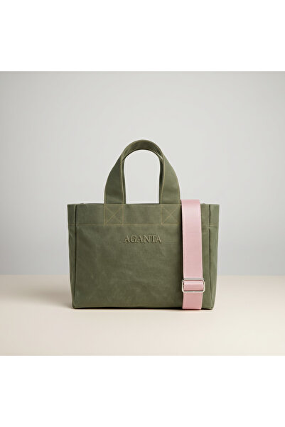 Everyday Small Tote – Haki