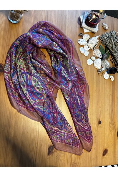 Chinko SAF HİNT İPEĞİ FULAR