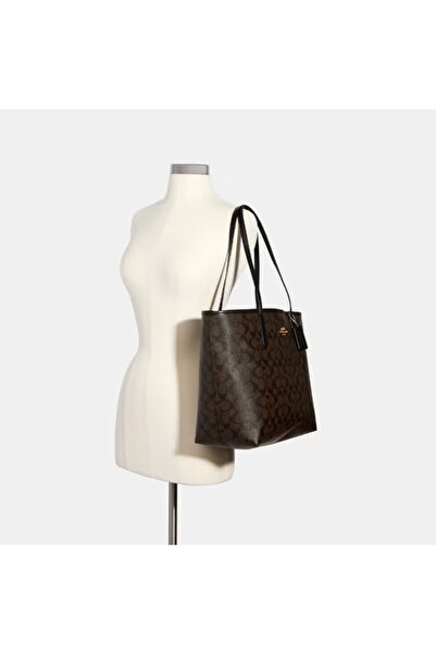 C8S City Tote Bag Canvas Women's Large Capacity Large Size Handheld Shoulder Bag