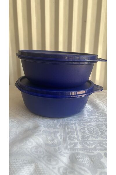 Tupperware كوب إس آند إس 630 مل أزرق منتصف الليل 2 قطعة