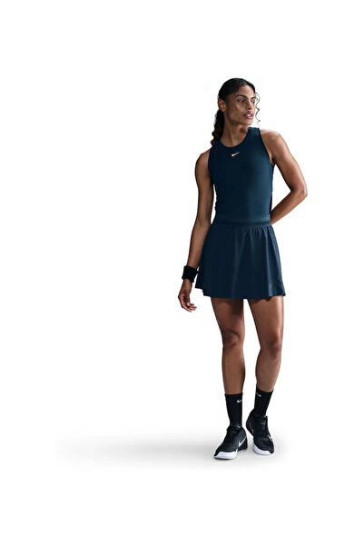 Nike Navy Drifit Court Ace Advantage Tennis Skirt Sprint Sport