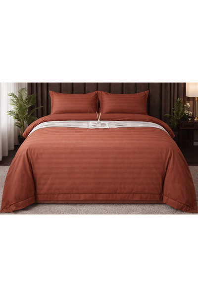 Casa Pucioasa Damask Bed Linen 4 Pieces 160x200/180x200, Elastic,