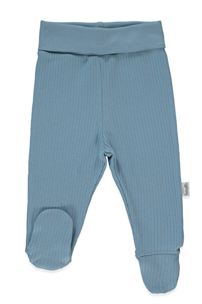Bebetto بنطلون رابورلو إنترلوك مع جوارب (سيل أواي) باللون النيلي