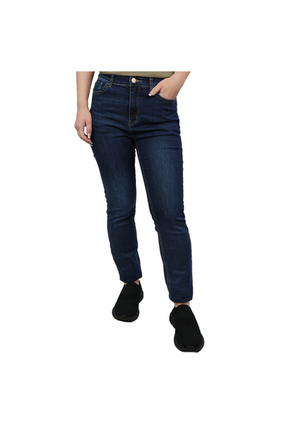 Giordano Women’s High-Waist Slim Tapered Denim Jeans