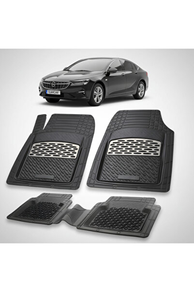 TEAMCAR Πατάκια δαπέδου συμβατά με Opel Insignia B Sedan 2017-σήμερα | Ασημί