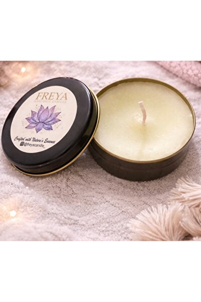 FreyaCandle Mum Şifa Limon Kokulu