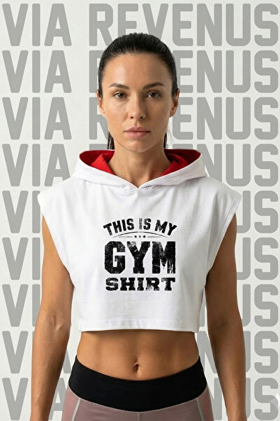 Vordevia Αυτή είναι η μπλούζα γυμναστηρίου μου, με στάμπα, με μανίκια, με κου...