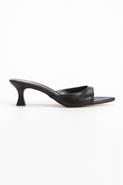 La Vivien Women's Stylish Thin Heeled Pointed Toe Elegant Slippers