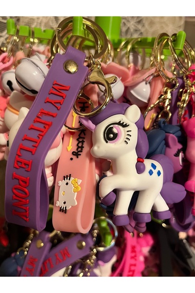 labubu sepeti My Lıttle PONY lüks çanta aksesuarı anahtarlık