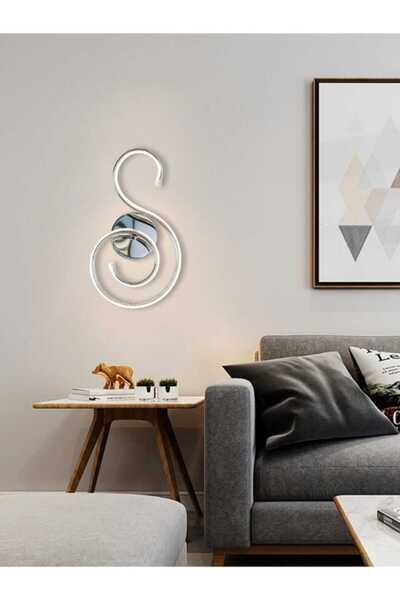 best power Triple-Light silver LED Wall Light – Model 7144