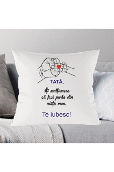 ROPRESSO Pernă cadou pentru tată – „Tata te iubesc!”