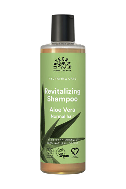 Urtekram Sampon bio revitalizant pentru par normal cu Aloe Vera 250ml