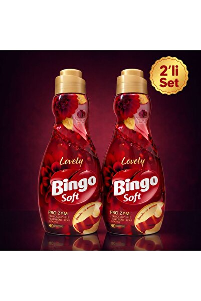 Bingo Lovely Keratin Ve Enzim Yumuşatıcı PRO ZYM 960ml × 2 Adet