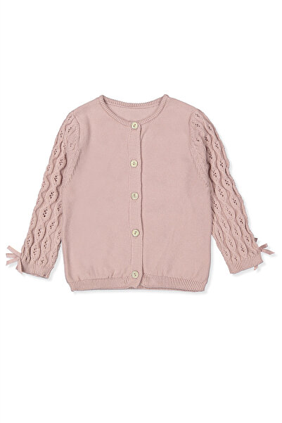 Bebetto Tri̇ko Hirka (Burgu Pattern) Dried Rose