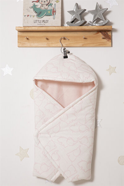 Bebetto Woven Swaddle (Happy Animal) Pink
