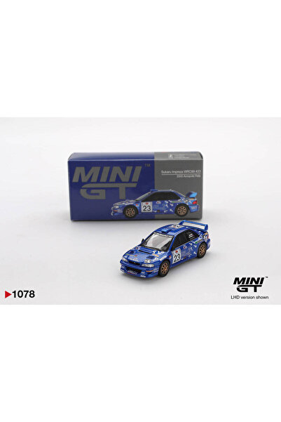 HOT WHEELS Mini GT Mini GT 1/64 Subaru Impreza WRC99 #23 2000 Acropolis Rally...