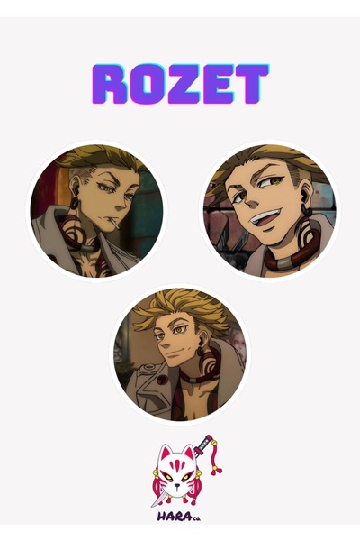 Hara Company Gachiakuta Animesi Enjin Anime Rozet Seti