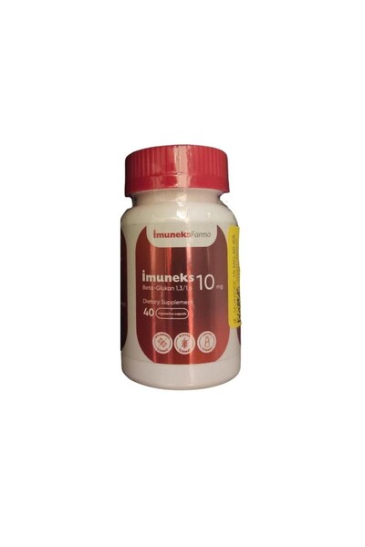 Imuneks Farma إيمونكس بيتا جلوكان 10 ملغ 40 كبسولة