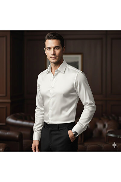ATKGİYİM Satin Men's Shirts Modern & Classic in One: "From Office Elegance to...
