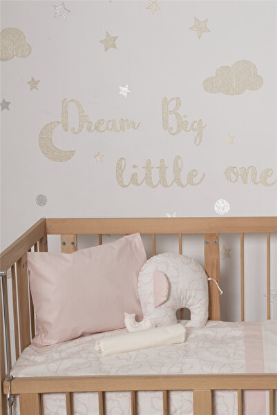 Bebetto Woven Duvet Cover Set (Happy Animal) Pink