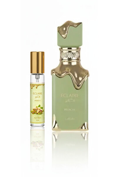 lattafa Eclaire pistach eau de parfum 10 ml – sweet pistachio perfume
