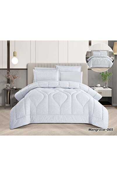 Asia Soft and cool summer floral Double bed sheet set - 6 pieces - double Duvet