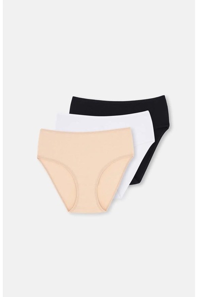 Dagi Yüksek Bel 3'lü Slip Külot