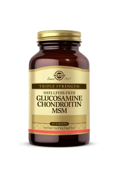 Solgar Glucosamine Chondroitin Msm 60 Tablets